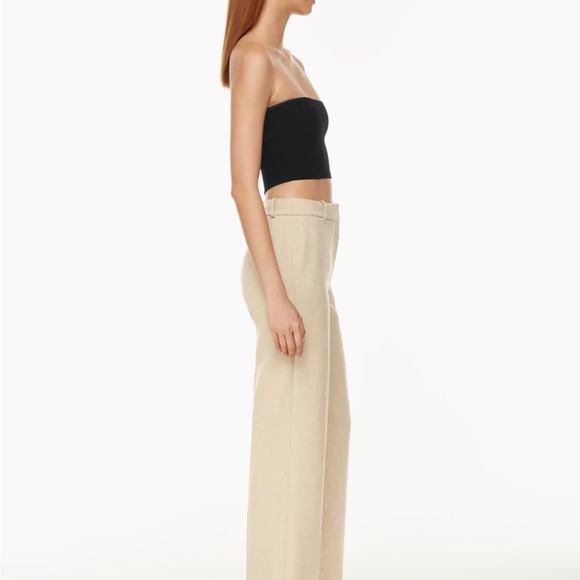 ARITZIA Babaton Sculpt Knit Cropped Tube Top - Black - XXS - Picture 2 of 7